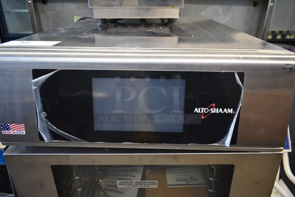 BRAND NEW! 2016 Alto Shaam CTX4-10EC Stainless Steel Commercial Electric Powered Combi Oven. 208-240 Volts, 3 Phase.  - Image 3 of 9