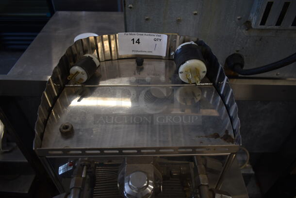 Fiorenzato Bricoletta Lev. T. Stainless Steel Commercial Countertop Single Group Espresso Machine w/ Portafilter and Steam Wand. 110 Volts, 1 Phase. - Image 5 of 10