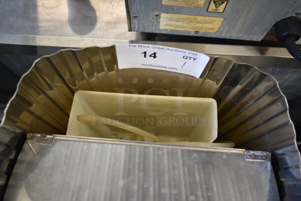 Fiorenzato Bricoletta Lev. T. Stainless Steel Commercial Countertop Single Group Espresso Machine w/ Portafilter and Steam Wand. 110 Volts, 1 Phase. - Image 7 of 10