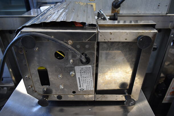 Fiorenzato Bricoletta Lev. T. Stainless Steel Commercial Countertop Single Group Espresso Machine w/ Portafilter and Steam Wand. 110 Volts, 1 Phase. - Image 9 of 10