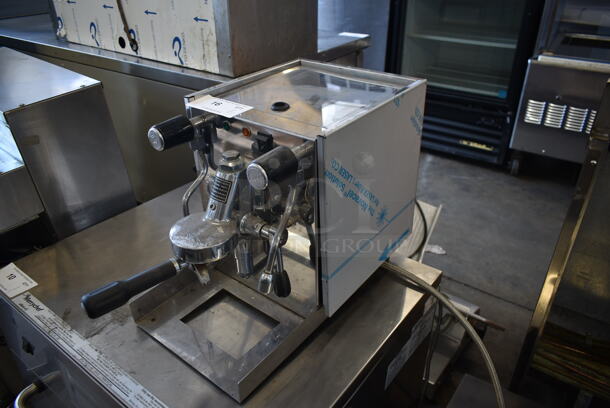 Magister Stainless Steel Commercial Countertop Single Group Espresso Machine w/ Portafilter and Steam Wand. 220 Volts, 1 Phase. - Image 2 of 6