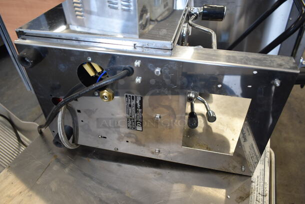 Magister Stainless Steel Commercial Countertop Single Group Espresso Machine w/ Portafilter and Steam Wand. 220 Volts, 1 Phase. - Image 5 of 6