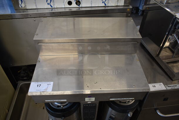 Fetco CBS-2052e Stainless Steel Commercial Countertop Double Coffee Machine w/ 2 Satellite Servers. 120/208-240 Volts, 1 Phase.  - Image 3 of 8