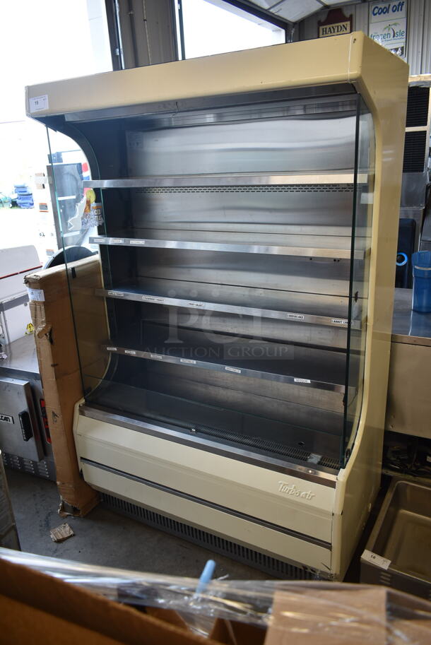Turbo Air TOM-50B Metal Commercial Open Grab N Go Merchandiser w/ Shelves. 120 Volts, 1 Phase. Tested and Does Not Power On - Image 1 of 8