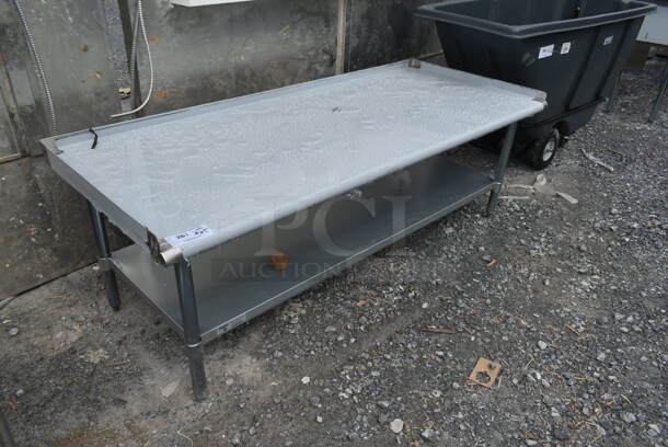 BRAND NEW SCRATCH AND DENT! Steelton 522SG3072 Stainless Steel Commercial Equipment Stand w/ Under Shelf. - Image 2 of 6