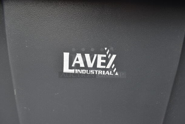 BRAND NEW SCRATCH AND DENT! Lavex 475TT05850GY Industrial 0.5 Cubic Yard Gray Heavy-Duty Tilt Truck/ Trash Cart - Image 4 of 6