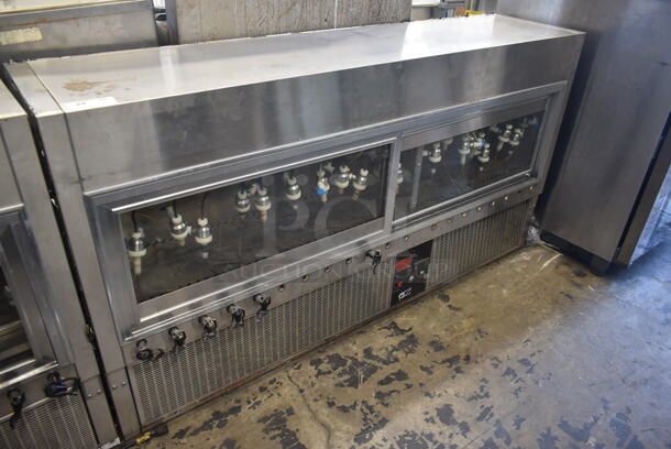 Stoddart OZ Winebars BGWD120US Stainless Steel Commercial 20 Head Wine Dispenser. 115 Volts, 1 Phase. Cannot Test - Unit Trips Breaker - Image 1 of 10