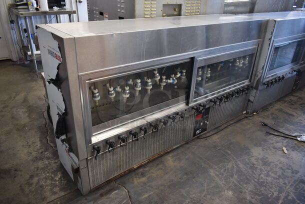 Stoddart OZ Winebars BGWD120US Stainless Steel Commercial 20 Head Wine Dispenser. 115 Volts, 1 Phase. Tested and Powers On But Does Not Get Cold - Image 2 of 8