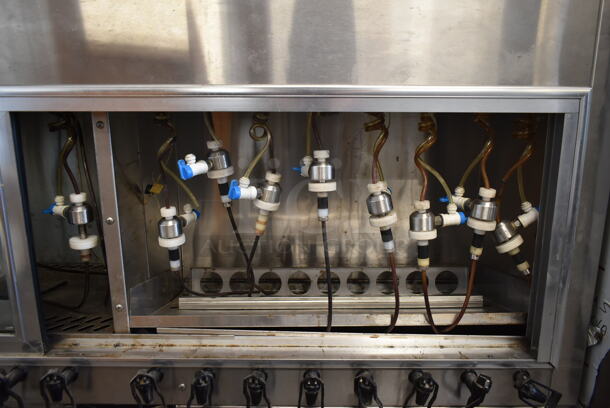 Stoddart OZ Winebars BGWD120US Stainless Steel Commercial 20 Head Wine Dispenser. 115 Volts, 1 Phase. Tested and Powers On But Does Not Get Cold - Image 3 of 8