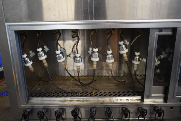 Stoddart OZ Winebars BGWD120US Stainless Steel Commercial 20 Head Wine Dispenser. 115 Volts, 1 Phase. Tested and Powers On But Does Not Get Cold - Image 4 of 8