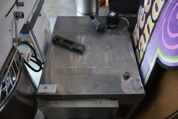 Vulcan C24EA5 Stainless Steel Commercial Countertop Electric Powered Single Deck Steam Cabinet. 208/240 Volts, 3/1 Phase.  - Image 2 of 6