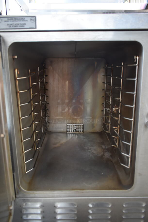 Vulcan C24EA5 Stainless Steel Commercial Countertop Electric Powered Single Deck Steam Cabinet. 208/240 Volts, 3/1 Phase.  - Image 6 of 6