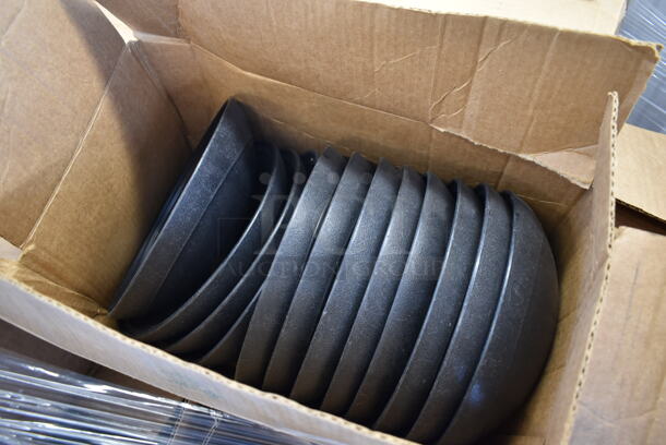 PALLET LOT of Aladdin Temp-rite Black Poly Round Trays! Goes GREAT w/ Lot 31! - Image 6 of 6