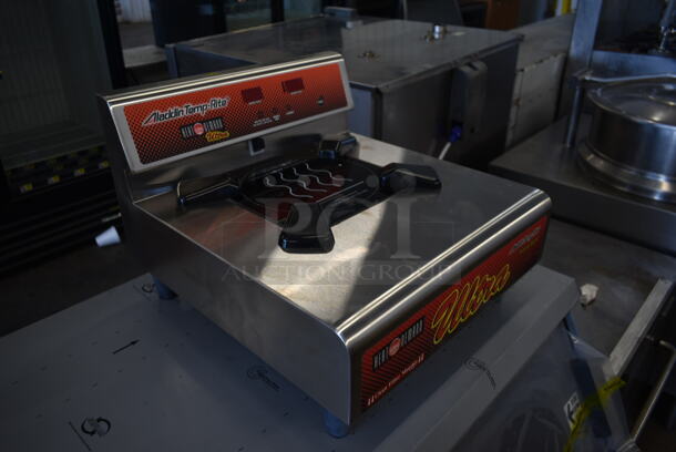 BRAND NEW IN BOX! Aladdin Temp-Rite IND600 Stainless Steel Commercial Countertop Heat on Demand Ultra Warmer. 208 Volts, 3 Phase. Goes GREAT w/ Lot 27! - Image 3 of 7