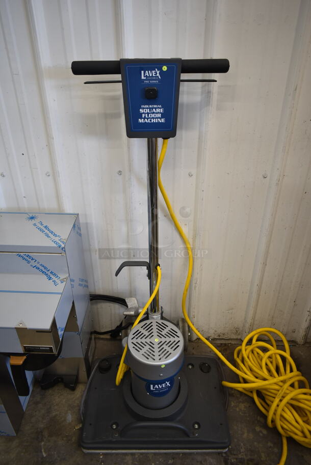 BRAND NEW SCRATCH AND DENT! Lavex SP-15 Metal Commercial Janitorial Pro Series Corded Oscillating Rectangular Floor Machine. 120 Volts, 1 Phase. Tested and Working! - Image 1 of 9