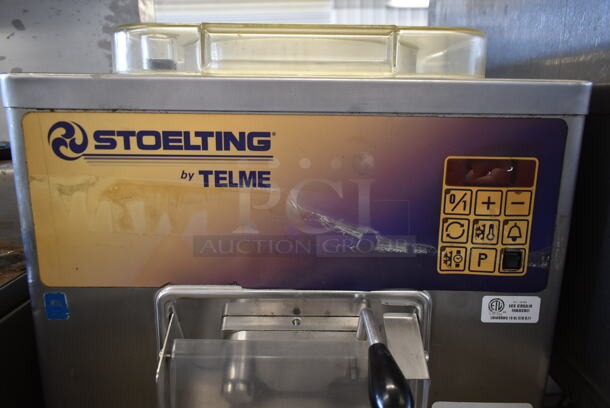 Stoelting VB35-109a Stainless Steel Commercial Floor Style Water Cooled Batch Freezer on Commercial Casters. 208/230 Volts, 3 Phase. - Image 3 of 10