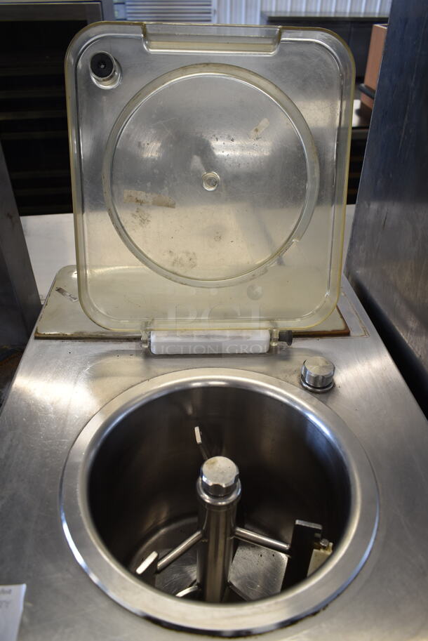 Stoelting VB35-109a Stainless Steel Commercial Floor Style Water Cooled Batch Freezer on Commercial Casters. 208/230 Volts, 3 Phase. - Image 6 of 10