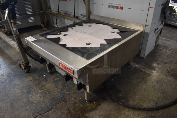 2020 CookTek MC17004-200 Stainless Steel Commercial Countertop Electric Powered 4 Burner Range. 208 Volts. See Pictures For Damaged Range Top. - Image 2 of 6