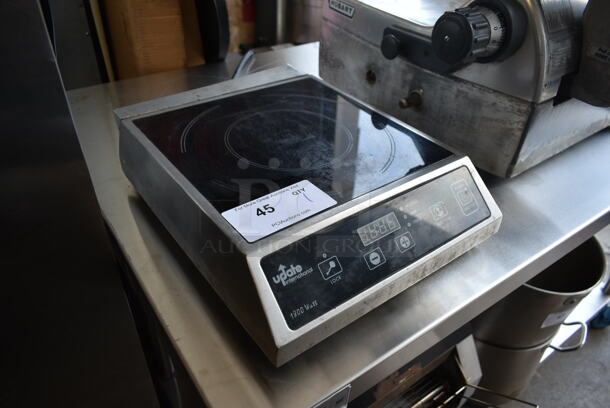 2016 Update IC-1800WN Stainless Steel Commercial Countertop Electric Powered Single Burner Induction Range. 120 Volts, 1 Phase.  - Image 2 of 5