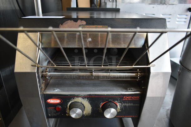 Hatco TQ-20BA Stainless Steel Commercial Countertop Electric Powered Toast-Qwik Bagel Bun Toaster Conveyor Oven. 208 Volts, 1 Phase.  - Image 4 of 7