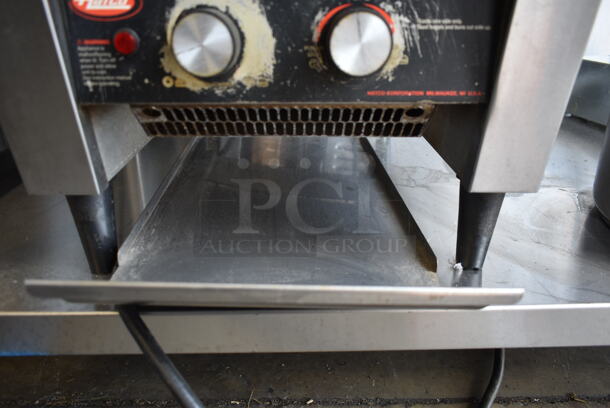 Hatco TQ-20BA Stainless Steel Commercial Countertop Electric Powered Toast-Qwik Bagel Bun Toaster Conveyor Oven. 208 Volts, 1 Phase.  - Image 5 of 7