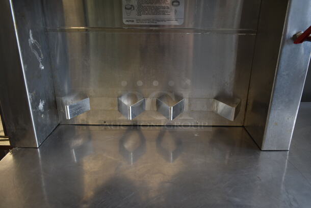 Fetco CBS-62H Stainless Steel Commercial Countertop Double Coffee Machine w/ Hot Water Dispenser and 2 Metal Brew Baskets. 120/208-240 Volts, 1 Phase. - Image 6 of 9