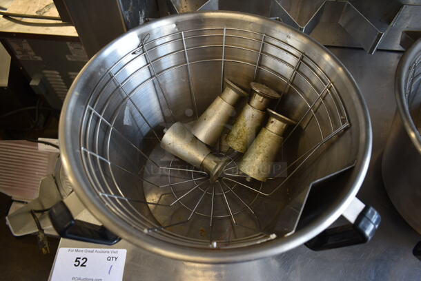 Fetco CBS-62H Stainless Steel Commercial Countertop Double Coffee Machine w/ Hot Water Dispenser and 2 Metal Brew Baskets. 120/208-240 Volts, 1 Phase. - Image 8 of 9