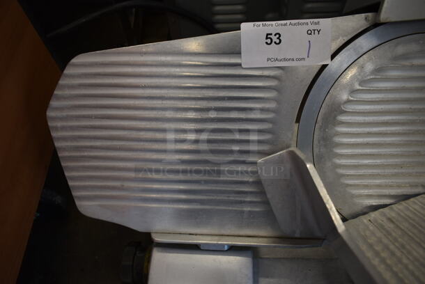 Univex Stainless Steel Commercial Countertop Meat Slicer w/ Blade Sharpener. Tested and Working! - Image 3 of 8