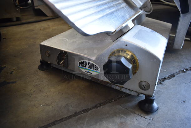 Univex Stainless Steel Commercial Countertop Meat Slicer w/ Blade Sharpener. Tested and Working! - Image 6 of 8