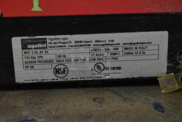 Ugolini NHT 2 UL AF BL Stainless Steel Commercial Countertop 2 Hopper Slushie Machine. No Lids. 115 Volts, 1 Phase. Cannot Test Due To Cut Power Cord - Image 5 of 5