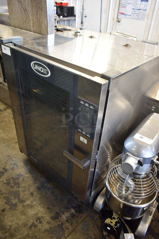 2016 Unox XAVC-10FS-GPR Stainless Steel Commercial Gas Powered Powered Full Size Convection Oven w/ View Through Door.  - Image 2 of 10
