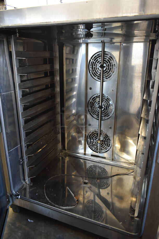 2016 Unox XAVC-10FS-GPR Stainless Steel Commercial Gas Powered Powered Full Size Convection Oven w/ View Through Door.  - Image 7 of 10