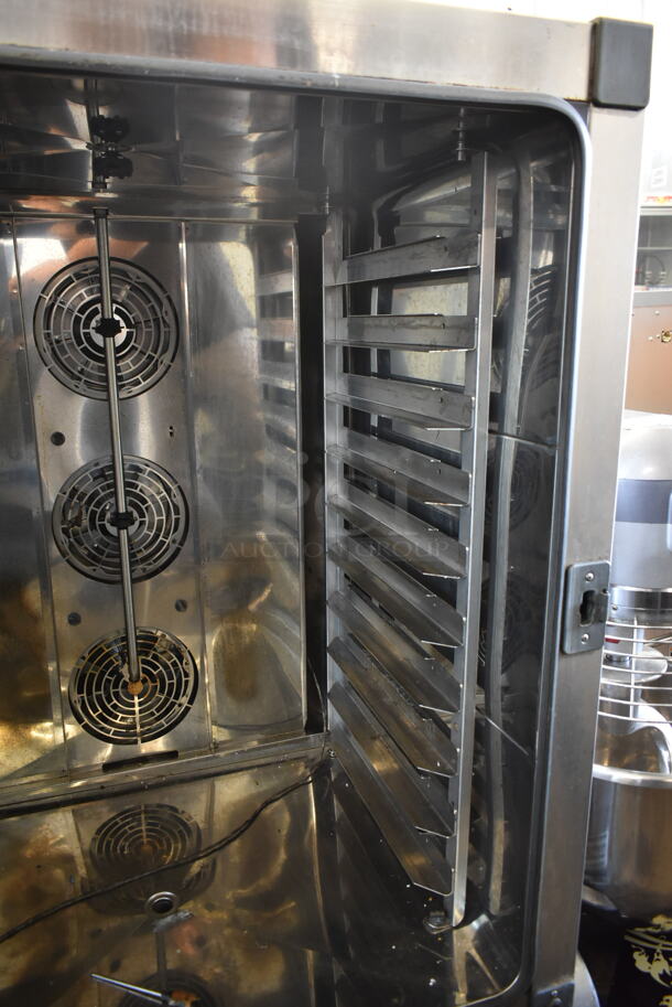 2016 Unox XAVC-10FS-GPR Stainless Steel Commercial Gas Powered Powered Full Size Convection Oven w/ View Through Door.  - Image 8 of 10