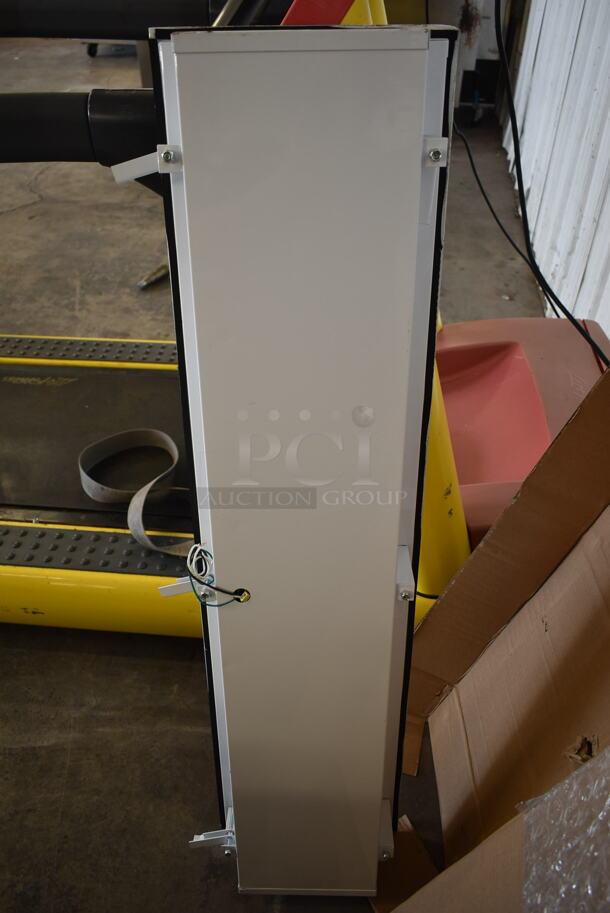 2 BRAND NEW IN BOX! Certolux 33649 White Metal Light Fixture. 2 Times Your Bid! - Image 4 of 5