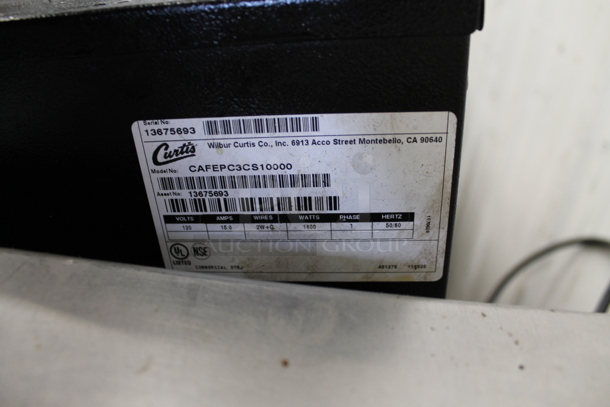 Curtis CAFEPC3CS10000 Metal Commercial Countertop Cappuccino Machine. 120 Volts, 1 Phase. - Image 5 of 5