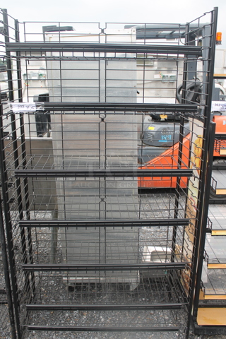 Black Metal Wire 7 Tier Rack.