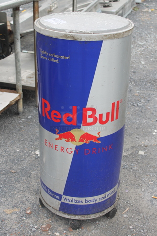 Red Bull Portable Cooler on Casters.