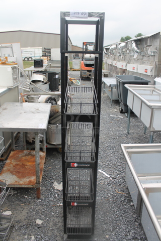 Black Metal 4 Tier Rack.