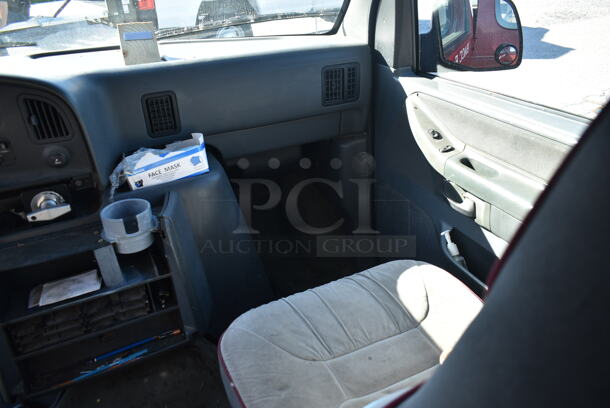 1992 Ford Ecoline E-150 Chateau Club Wagon Multipurpose Passenger Van w/ Hitch and Spare Tire. Odometer Reads 134,008. VIN 1FMEE11N6PHA00518. Title In Hand. Vehicle Runs and Drives But Battery Is Dead So It Will Need To Be Jumped. See Lot 2 For Additional Pictures. - Image 3 of 12