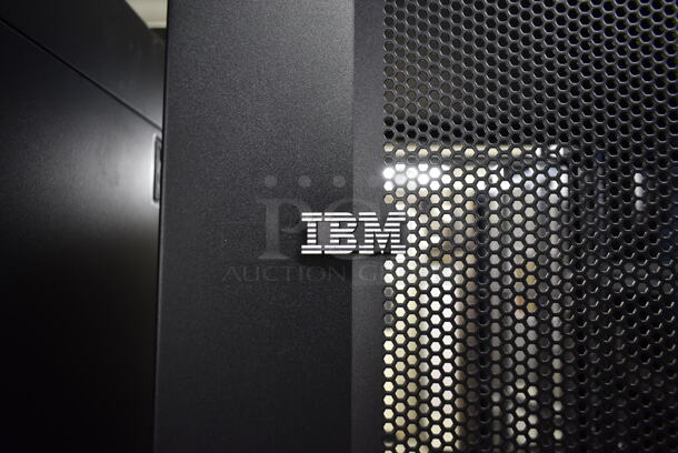 BRAND NEW! IBM Metal Commercial Floor Style NetShelter SC Enclosure Cabinet. BUYER MUST REMOVE. (CCS Basement) - Image 2 of 8