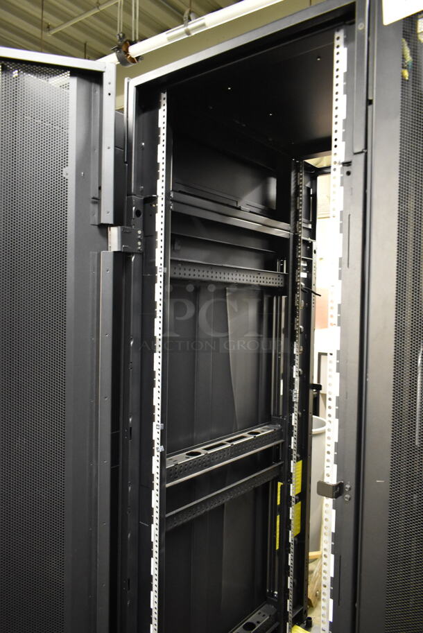 BRAND NEW! IBM Metal Commercial Floor Style NetShelter SC Enclosure Cabinet. BUYER MUST REMOVE. (CCS Basement) - Image 6 of 8