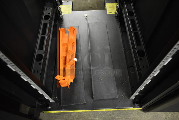 BRAND NEW! IBM Metal Commercial Floor Style NetShelter SC Enclosure Cabinet. BUYER MUST REMOVE. (CCS Basement) - Image 8 of 8