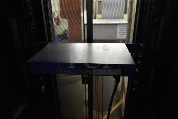 BRAND NEW! APC Metal Commercial Floor Style NetShelter SC Enclosure Cabinet. BUYER MUST REMOVE. (CCS Basement) - Image 6 of 7