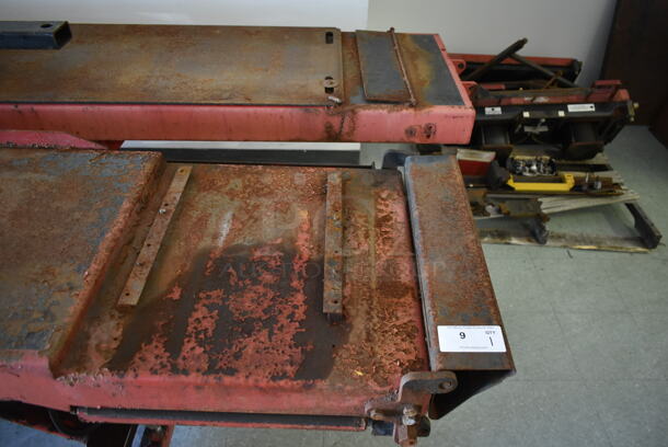 Wheeltronic 005/65-110 Red Metal 4,000 Pound Capacity Car Lift. Was In Working Condition When Class Ended. BUYER MUST REMOVE. (Main Building) - Image 4 of 10
