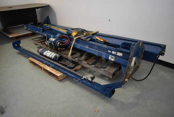 Dover AB-1028-B Blue Metal Car Lift. Was In Working Condition When Class Ended. BUYER MUST REMOVE. (Main Building) - Image 2 of 9