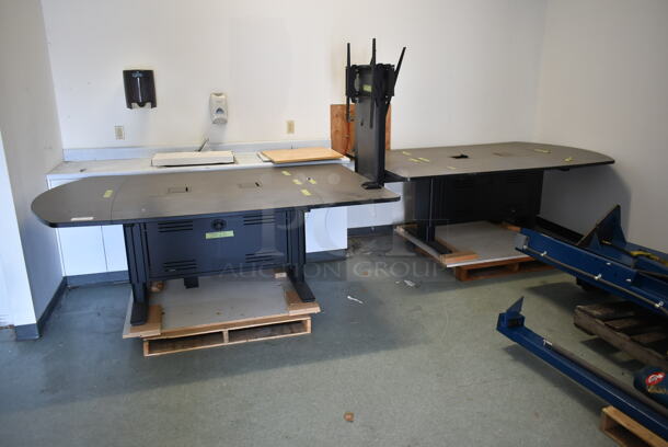 2 Desks. 2 Times Your Bid! (Main Building) - Image 1 of 9