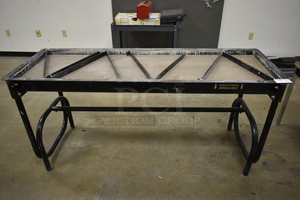 Black Metal Table. (Main Building) - Image 1 of 4