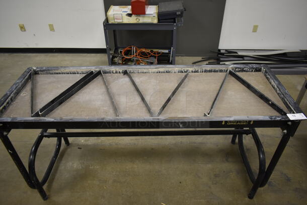 Black Metal Table. (Main Building) - Image 2 of 4