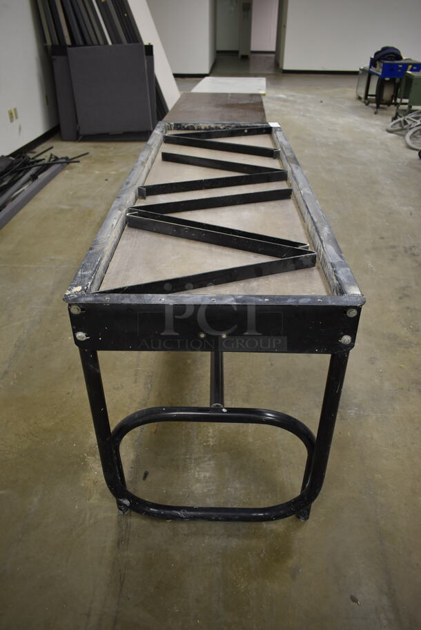 Black Metal Table. (Main Building) - Image 3 of 4