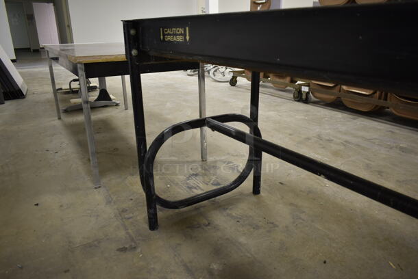 Black Metal Table. (Main Building) - Image 4 of 4